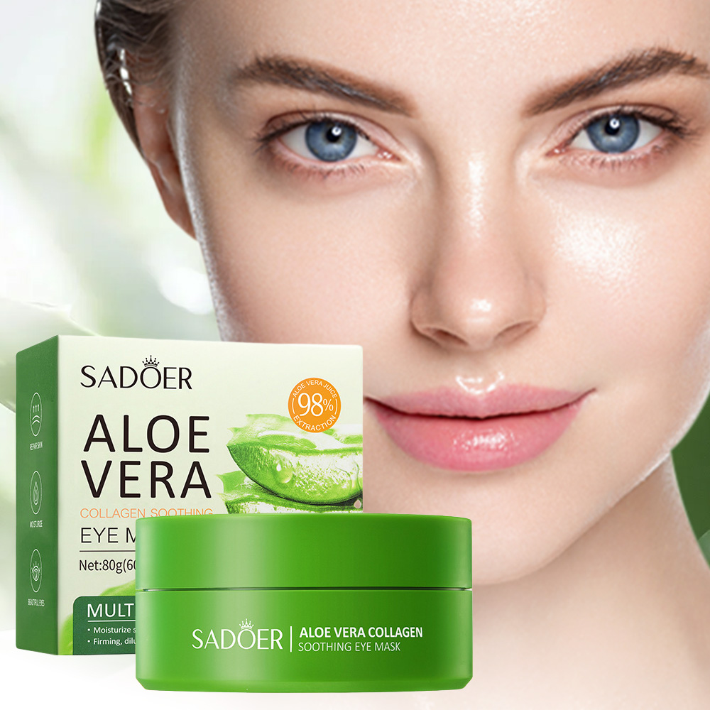 แผ่นมาส์กใต้ตา SADOER อโลเวร่า - Sheet Mask Collagen บทวิจารณ์และราคา